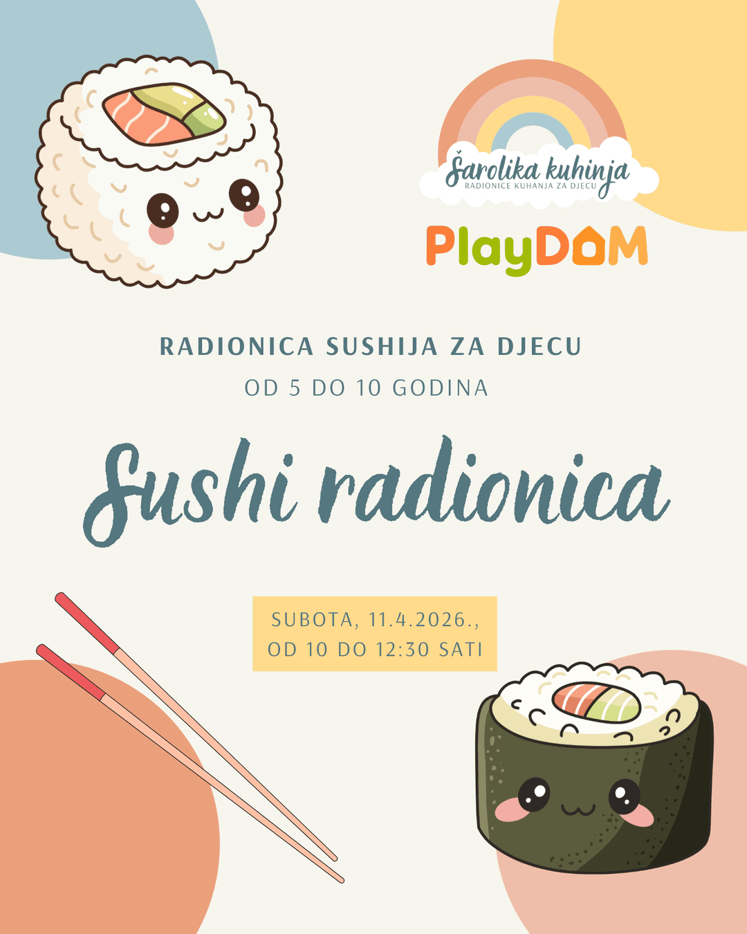 Sushi radionica (PlayDoM)