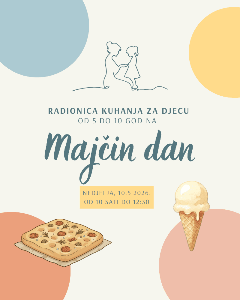 Focaccia i sladoled od voća (PlayDoM)